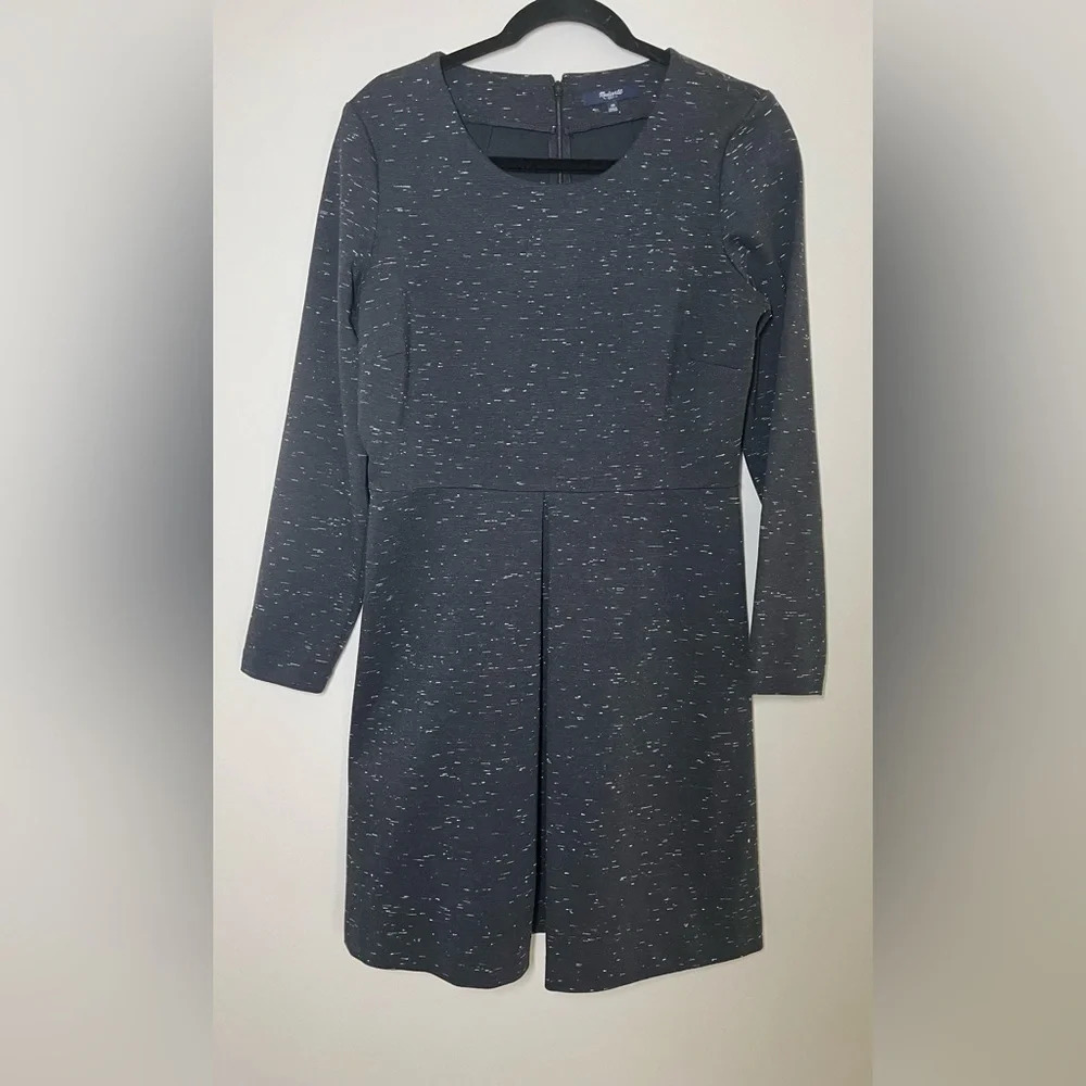 Madewell Marled Gia Ponte Knit Dress